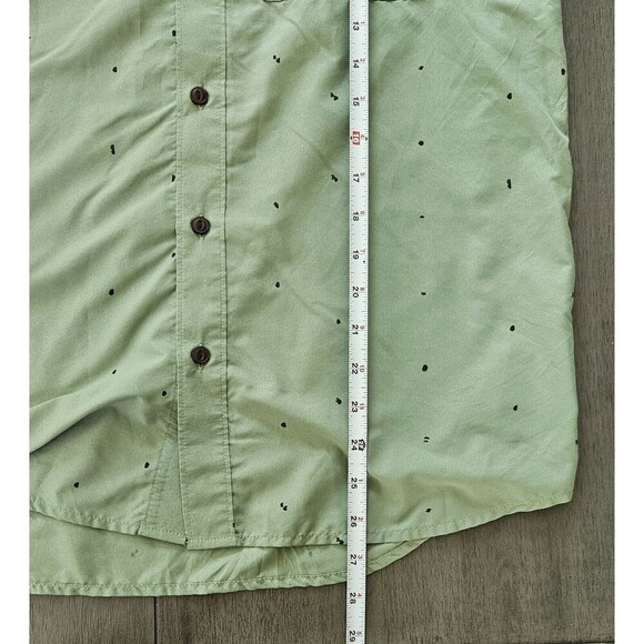Mountain Hardwear Greenstone Olive Button Down Long Sleeve Shirt Sz L Gorpcore - Picture 6 of 11